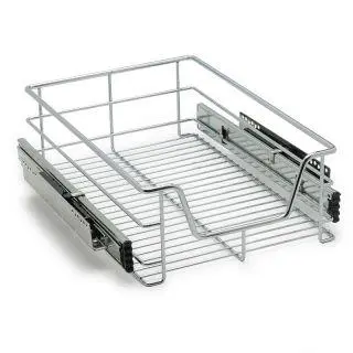Pull-out Vegetable Basket 400mm Chrome