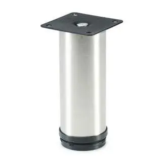 Round Leg Eco Adjustable H120mm Stainless Steel