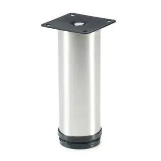 Round Leg Eco Adjustable H150mm Stainless Steel
